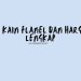 Jenis Kain Flanel dan Harganya Lengkap
