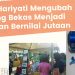 Rosi Hariyati Menyulap Lukisan dari Kaleng Bekas