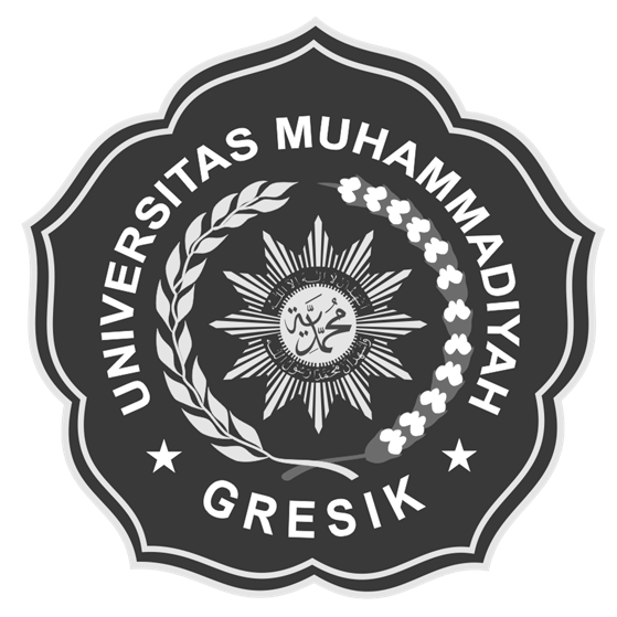 Logo UMG (Universitas Muhammadiyah Gresik) Hitam Putih 1
