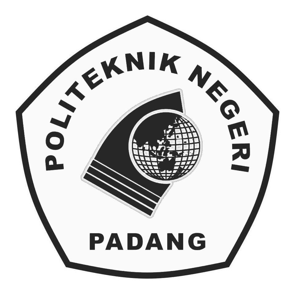 Logo PNP (Politeknik Negeri Padang) Hitam Putih Original