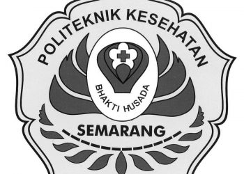 Logo Poltekkes Semarang (Politeknik Kesehatan Semarang) Hitam Putih