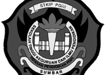 Logo STKIP PGRI Sumbar Original PNG Terbaru Hitam Putih
