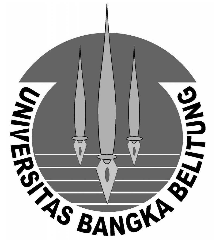 Logo UBB (Universitas Bangka Belitung) Original PNG Grayscale