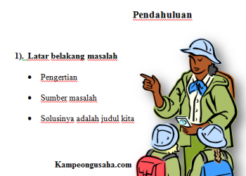 Cara membuat latar belakang masalah