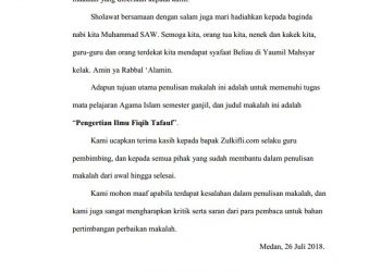 Contoh kata pengantar