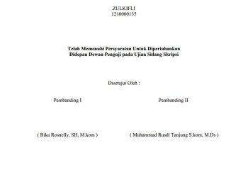 Contoh lembar persetujuan sidang zulkifli