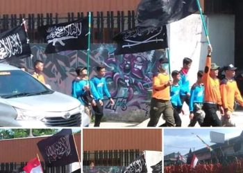 Kasus Dugaan Bendera HTI di Sukorejo , PGN Kendal Itu Bendera ISIS 2
