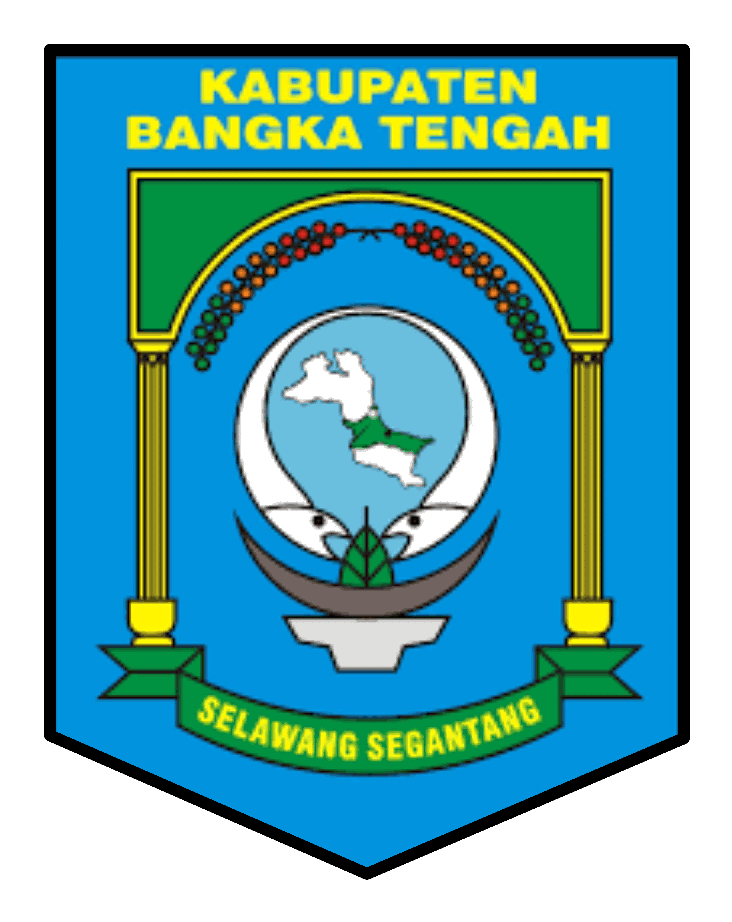 Logo Kabupaten Bangka Tengah (INDONESIA) Original