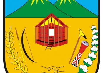 Logo Kabupaten Pegunungan Bintang Warna