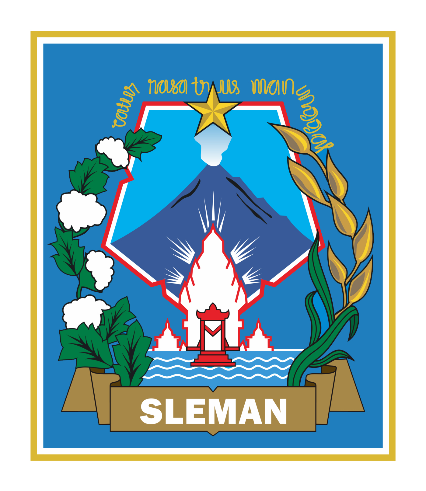 Logo Kabupaten Sleman Warna
