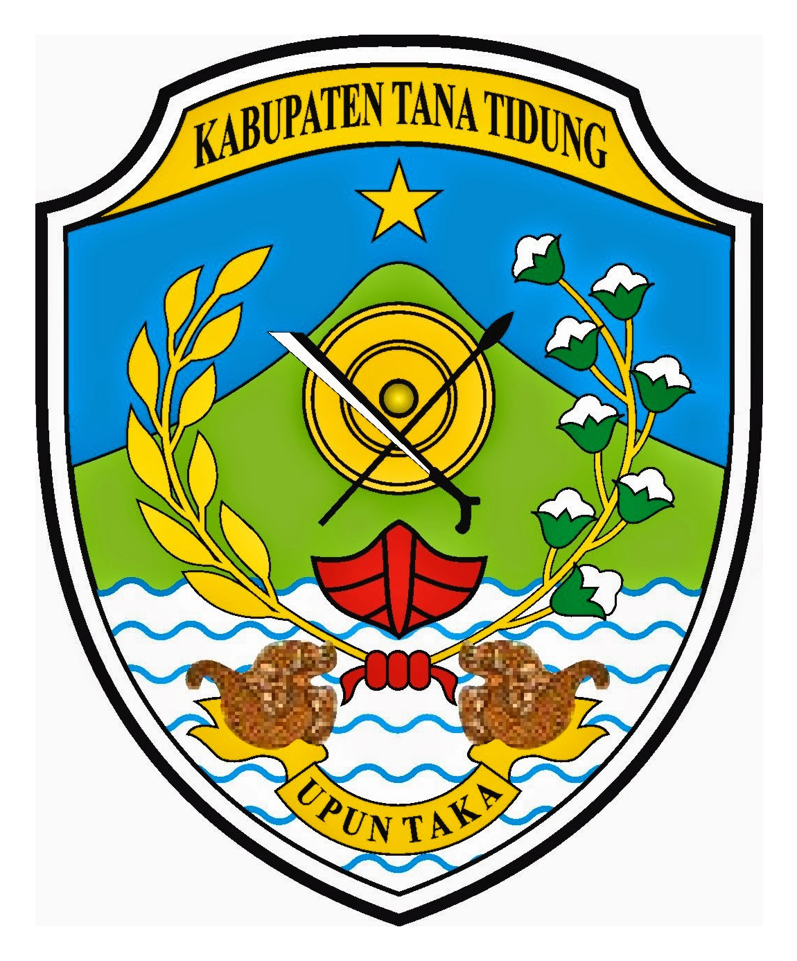 Logo Kabupaten Tana Tidung Warna