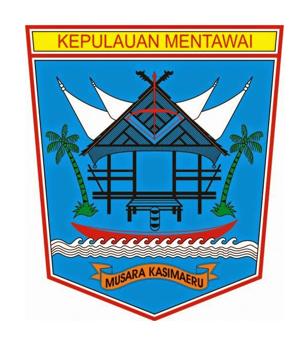 Logo Kepulauan Mentawai (Kabupaten) Warna