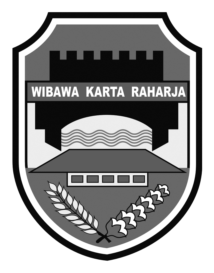 Logo Purwakarta (Kabupaten Purwakarta) Hitam Putih