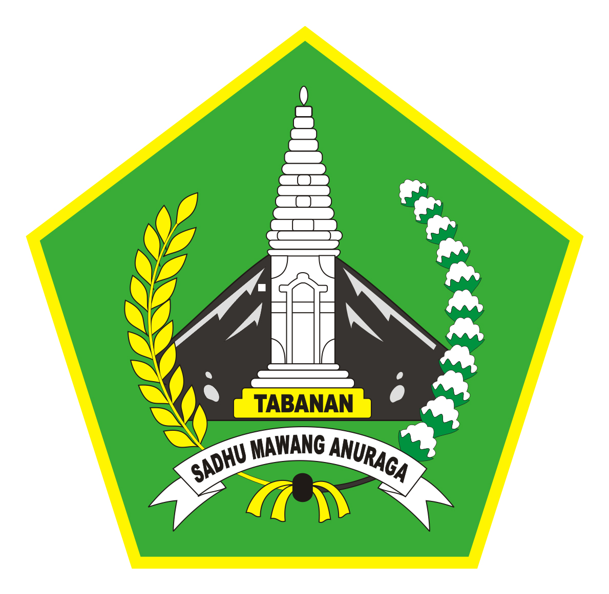 Logo Tabanan (Kabupaten Tabanan) Warna