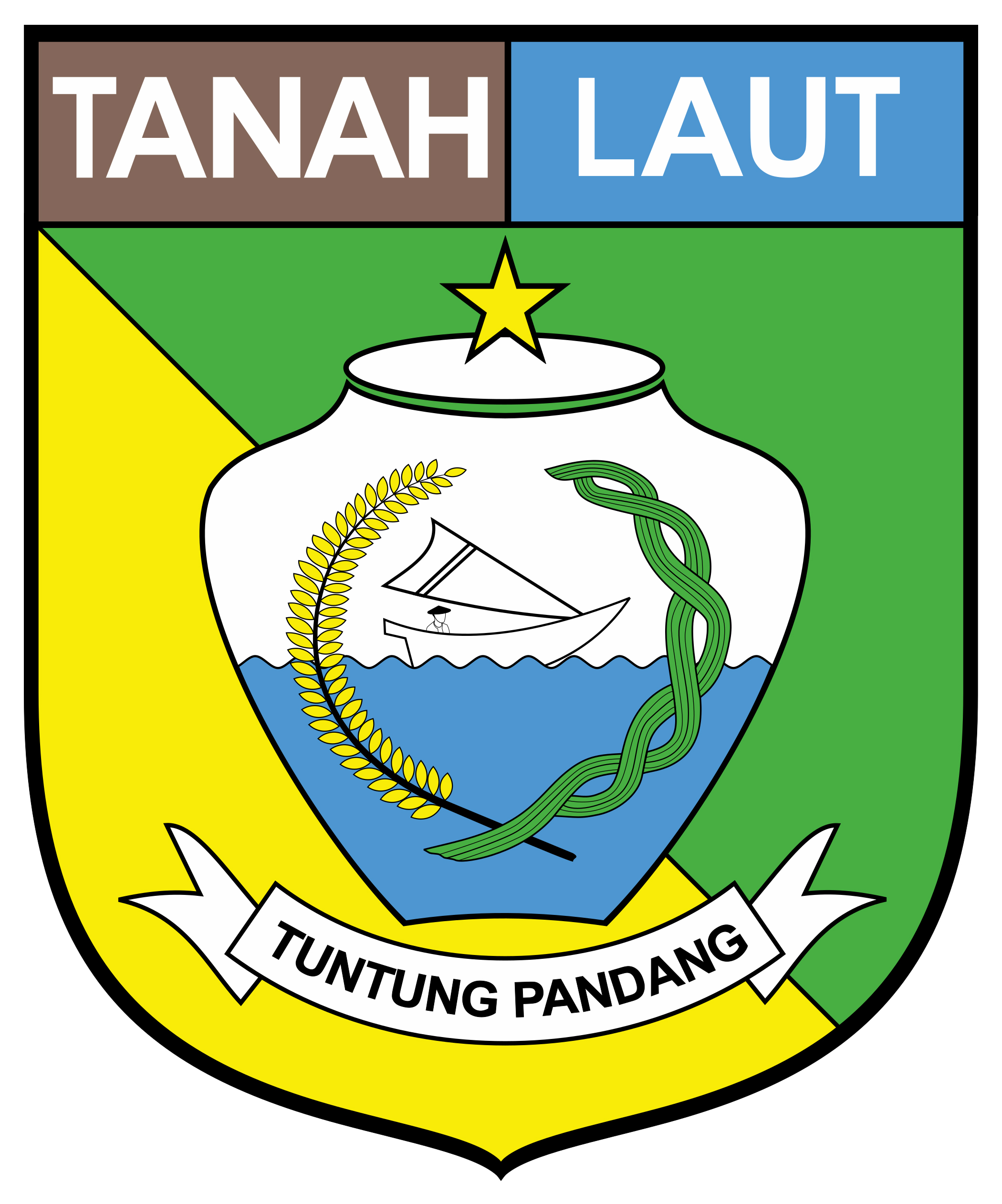 Logo Tanah Laut (Kabupaten Tanah Laut) Warna