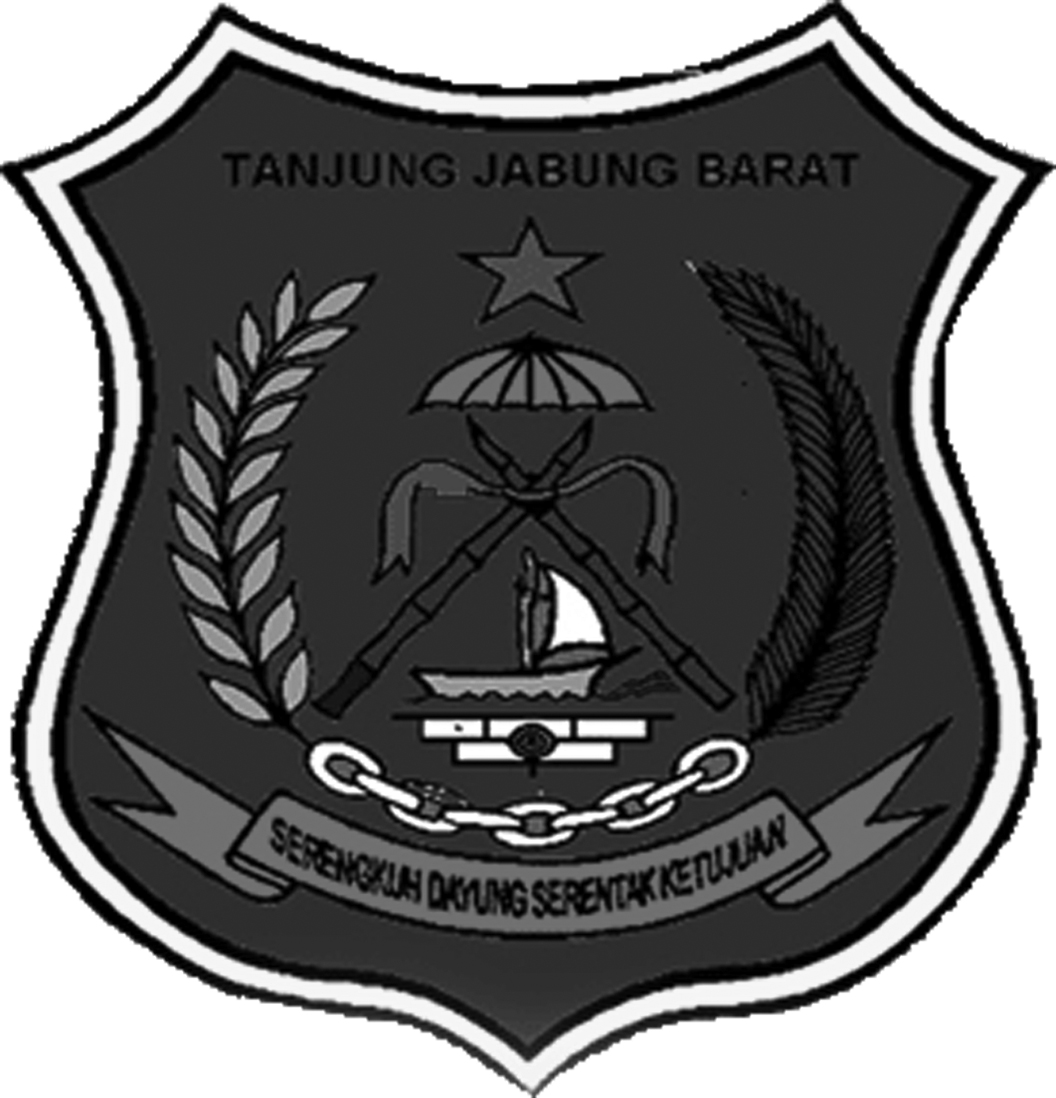 Logo Tanjung Jabung Barat Hitam Putih