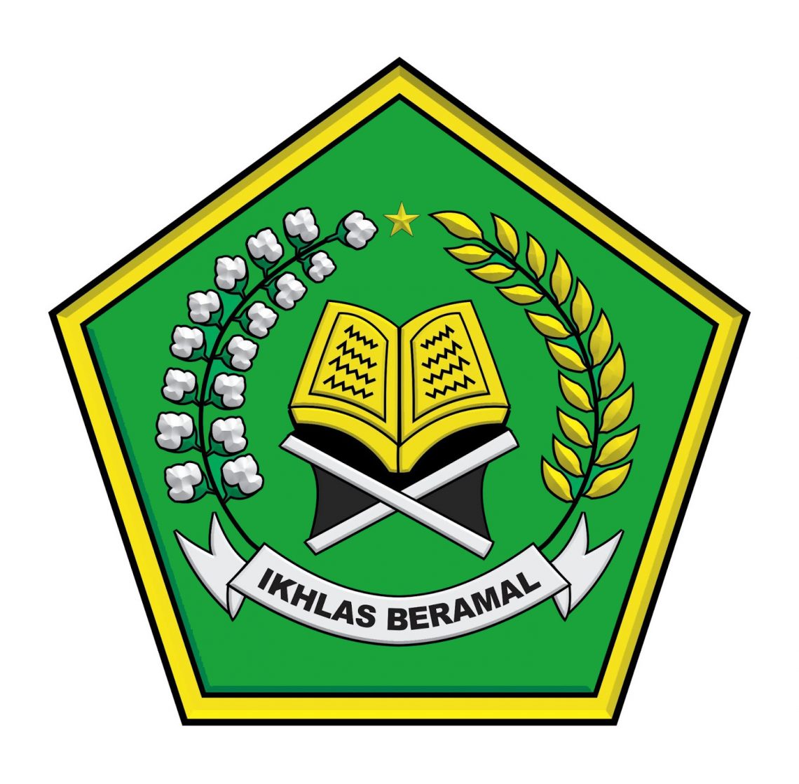 Logo Ikhlas Beramal Warna & Hitam Putih | DOWNLOAD - rekreartive