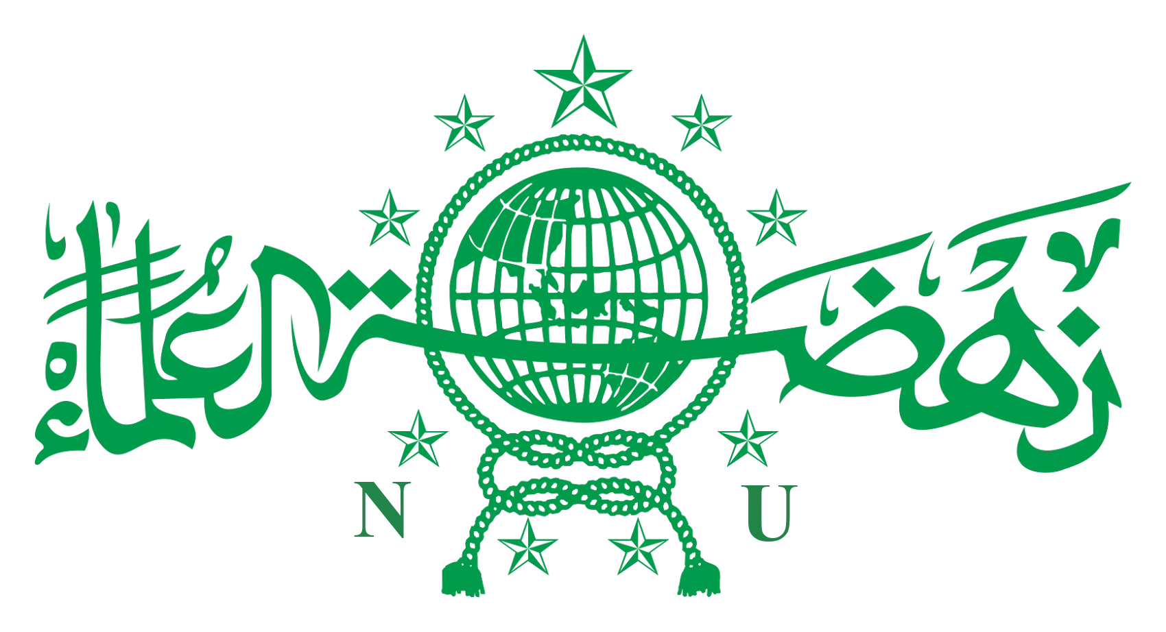 Logo NU Vector Warna & Hitam Putih 1