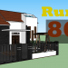 Desain Rumah Minimalis 8x9 Meter Dengan 2 Kamar