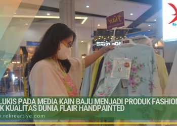 Melukis Pada Media Kain Baju Menjadi Produk Fashion Unik Kualitas Dunia Flair Handpainted