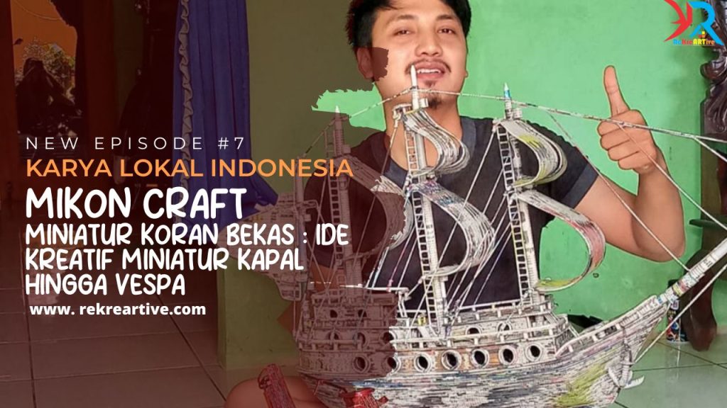 Mikon Craft Kerajinan Dari Koran Bekas