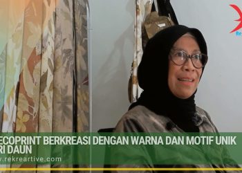 TJ Ecoprint Berkreasi dengan Warna dan Motif Unik Dari Daun