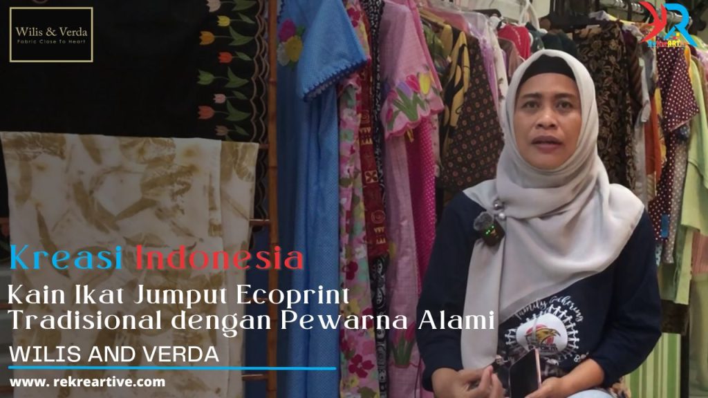 kain jumput ecoprint wilis and verda surabaya
